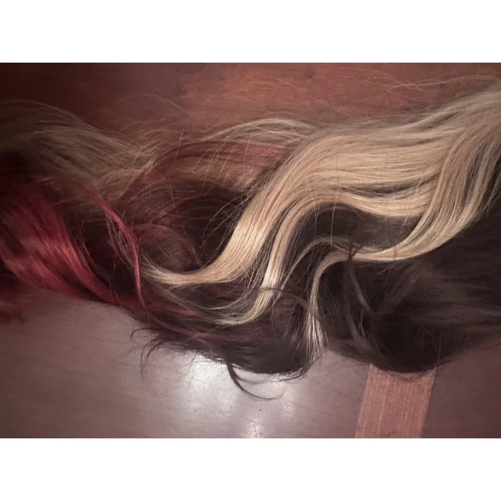 CSC - Crimson Candy Petite - Chelsey Smith Crowns Halloween Wig Brunette Red